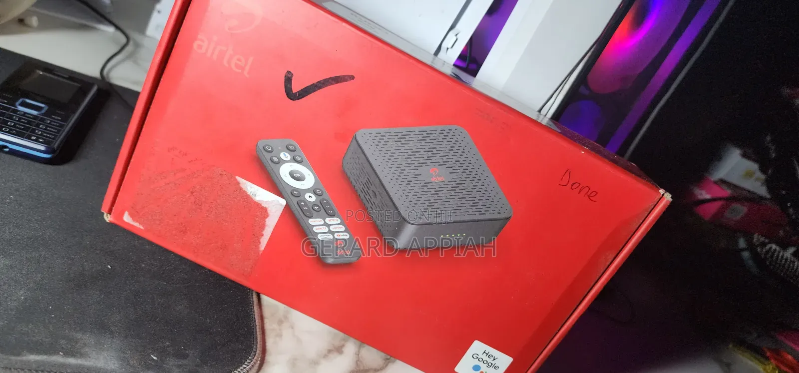 Airtel Smart Box With Wifi Integration