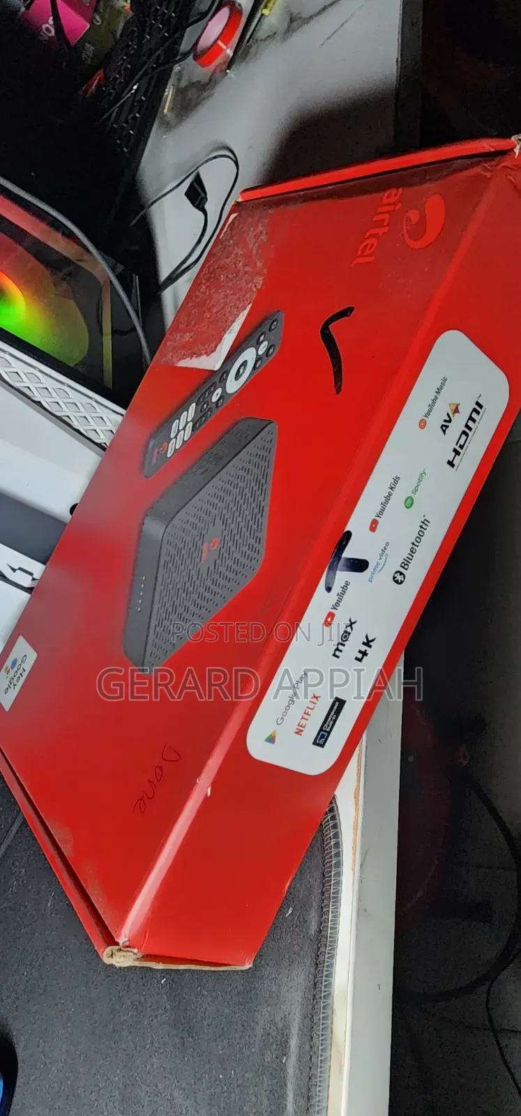 Airtel Smart Box With Wifi Integration