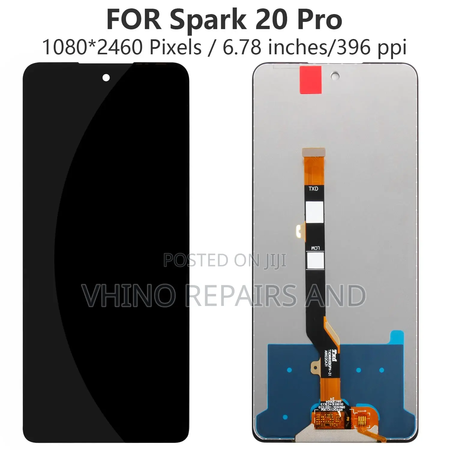 Original Techno Spark 20 Pro Screen