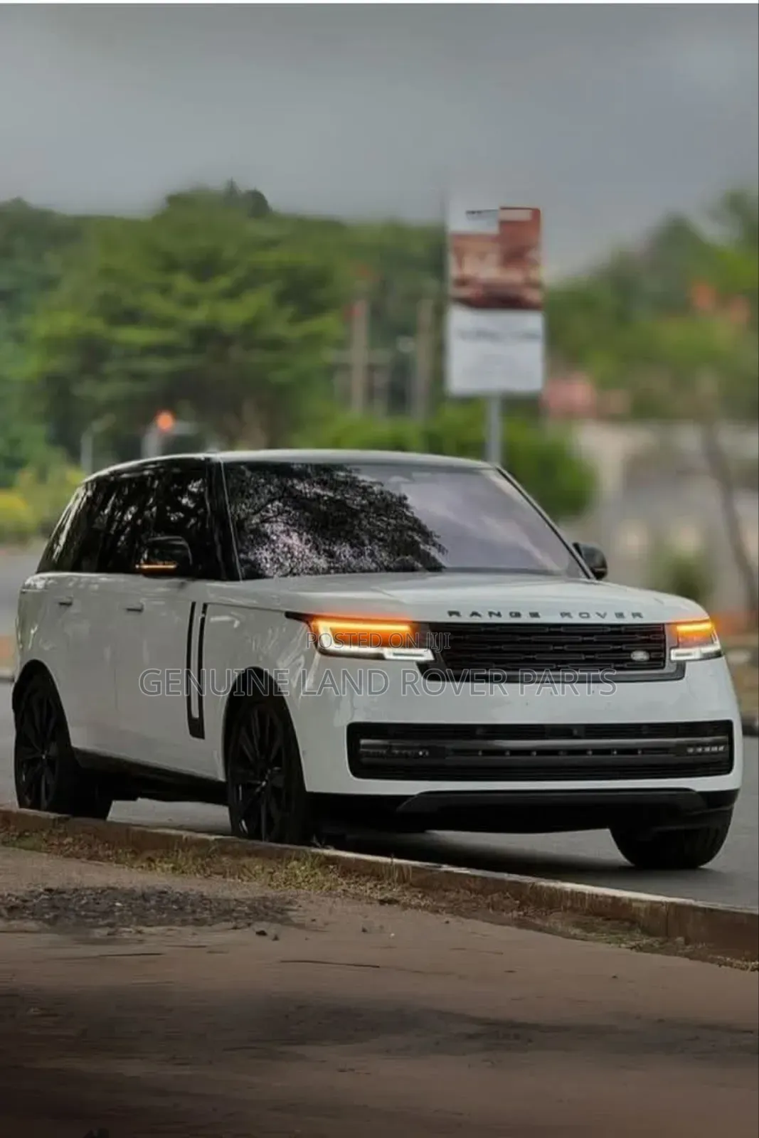 Range Rover Vogue Headlight American Spec.