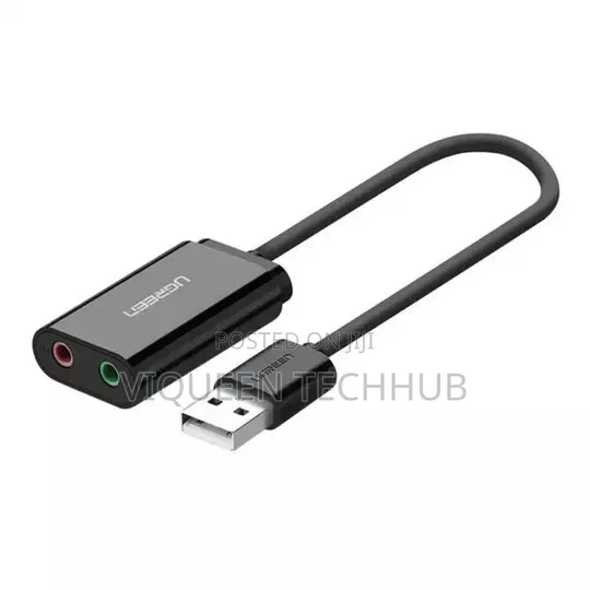USB Sound Card 2 in 1