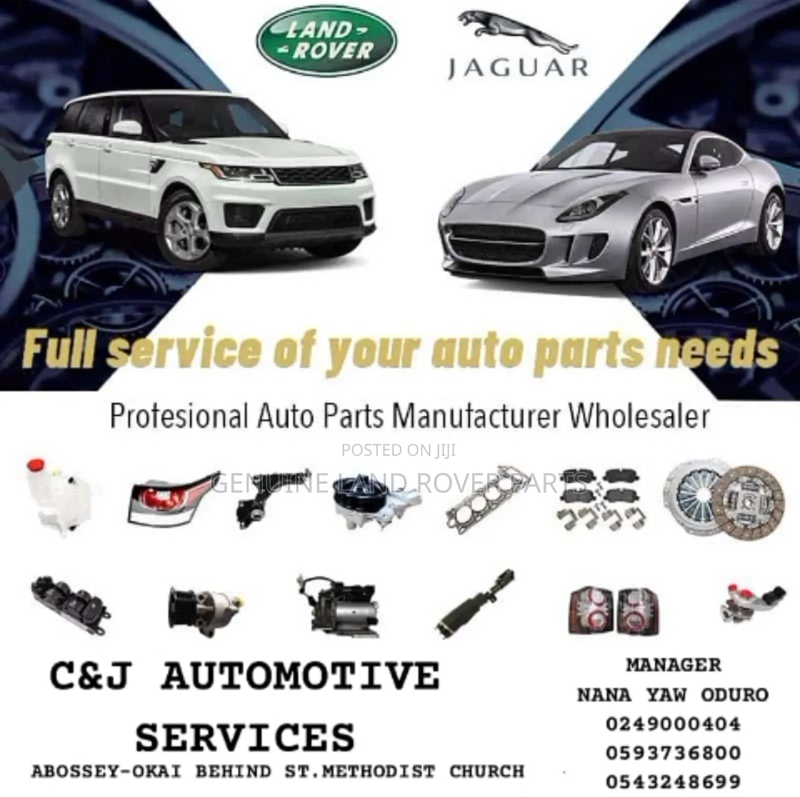 Range Rover Sunroof Motor Service