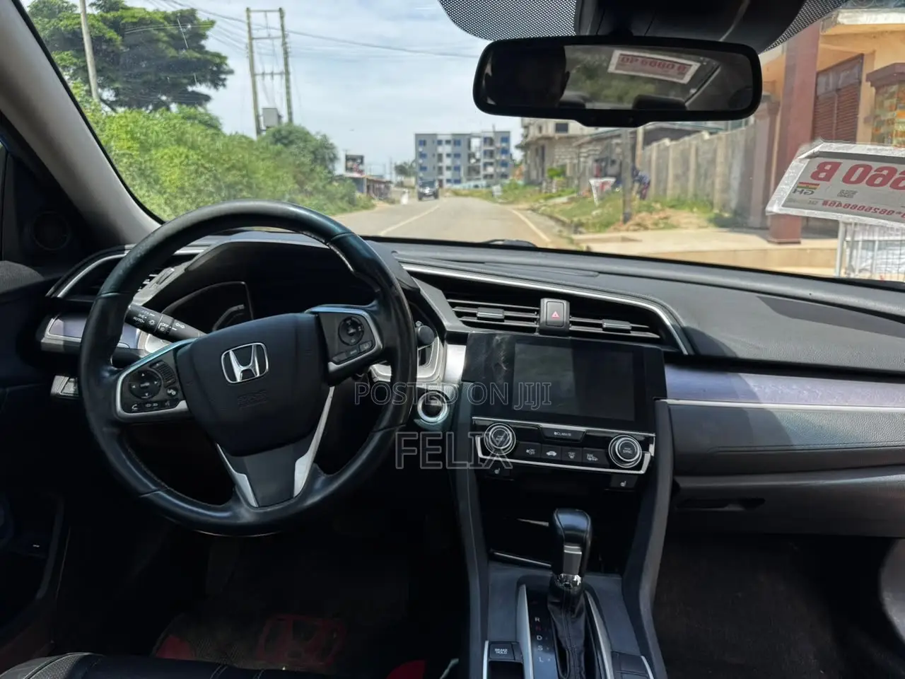 Honda Civic Touring 4dr Sedan (1.5L 4cyl) 2017 Blue