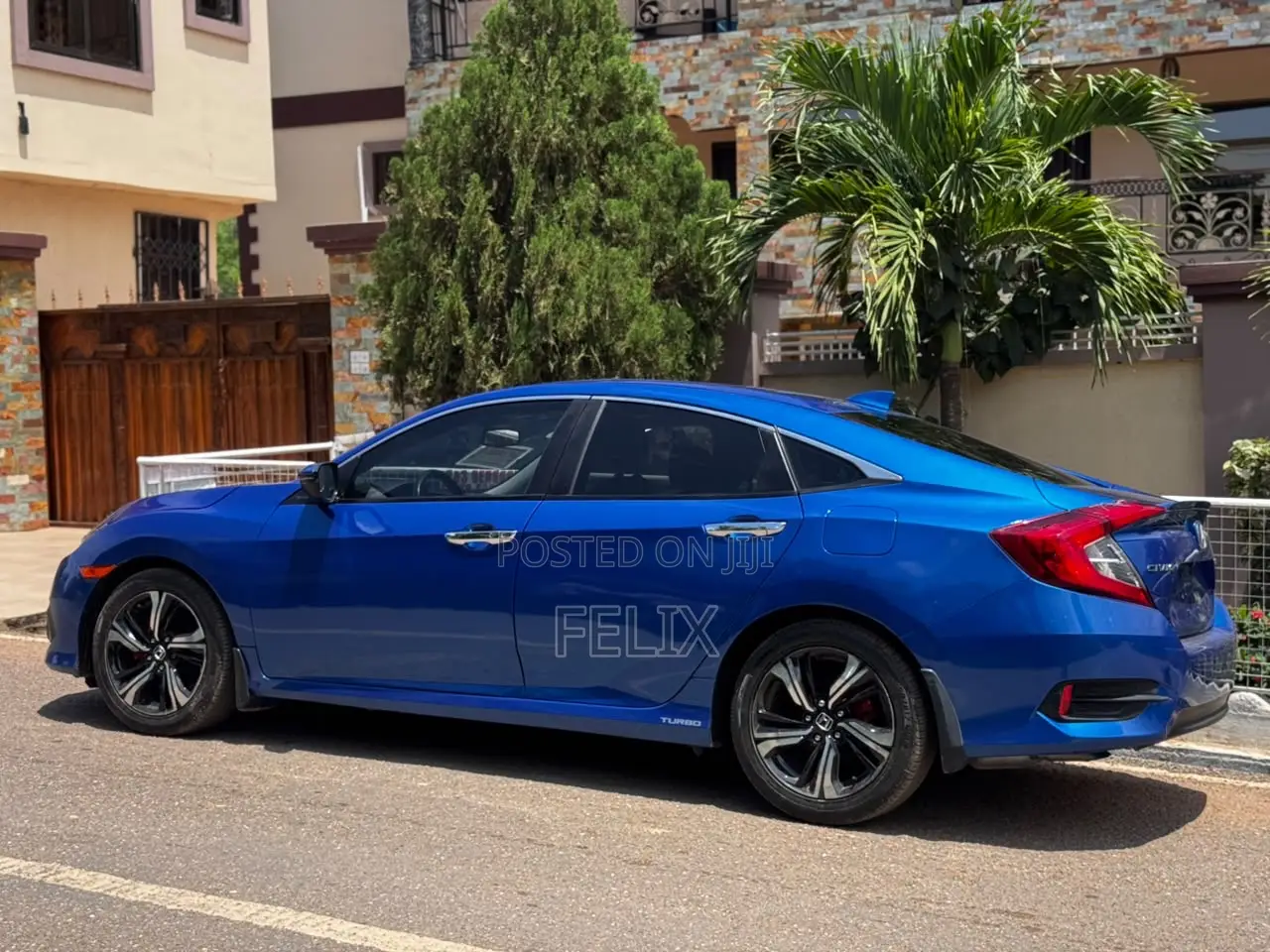 Honda Civic Touring 4dr Sedan (1.5L 4cyl) 2017 Blue