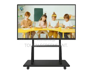 55" - 75" Mobile Smart Board Stand (Trolly)