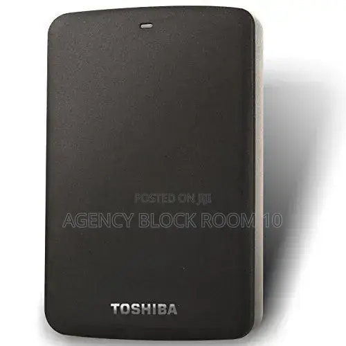 Portable USB 3.0 External Hard Drive - 1TB Black