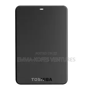 Portable USB 3.0 External Hard Drive - 1TB Black