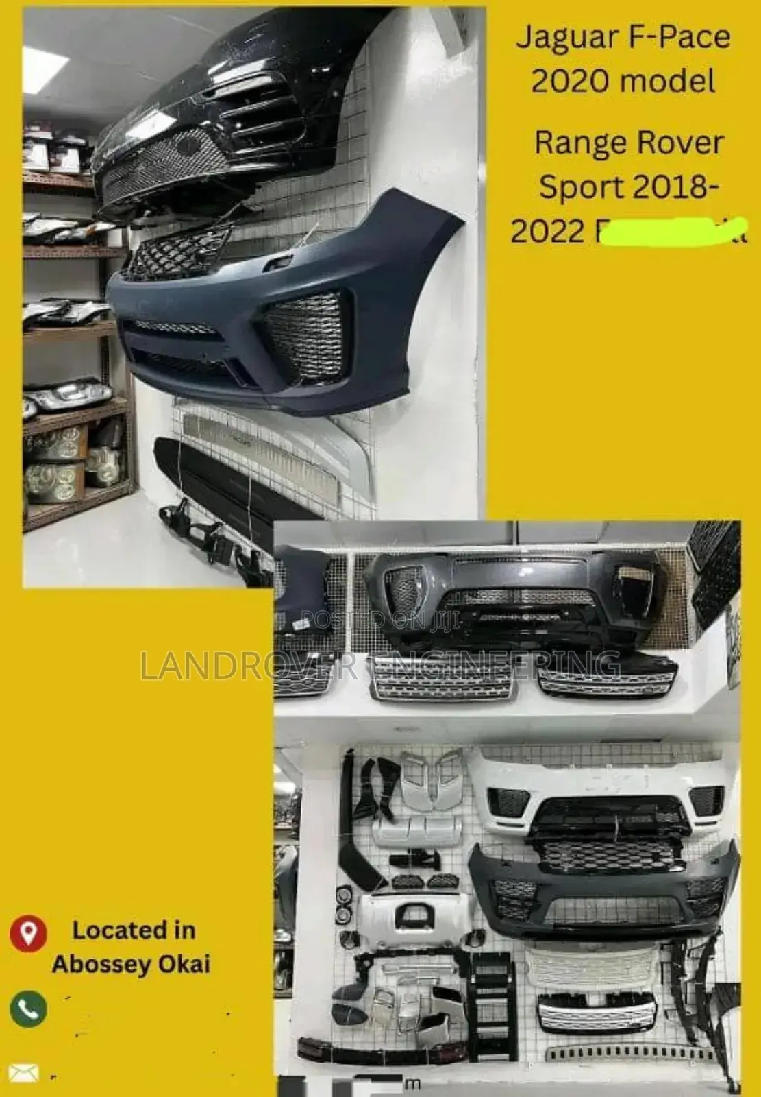 Genuine Land Rover Range Rover Front Grille