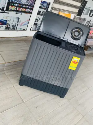 Trust New Nasco Washing Machine Semi Automatic 8 Kg Grey