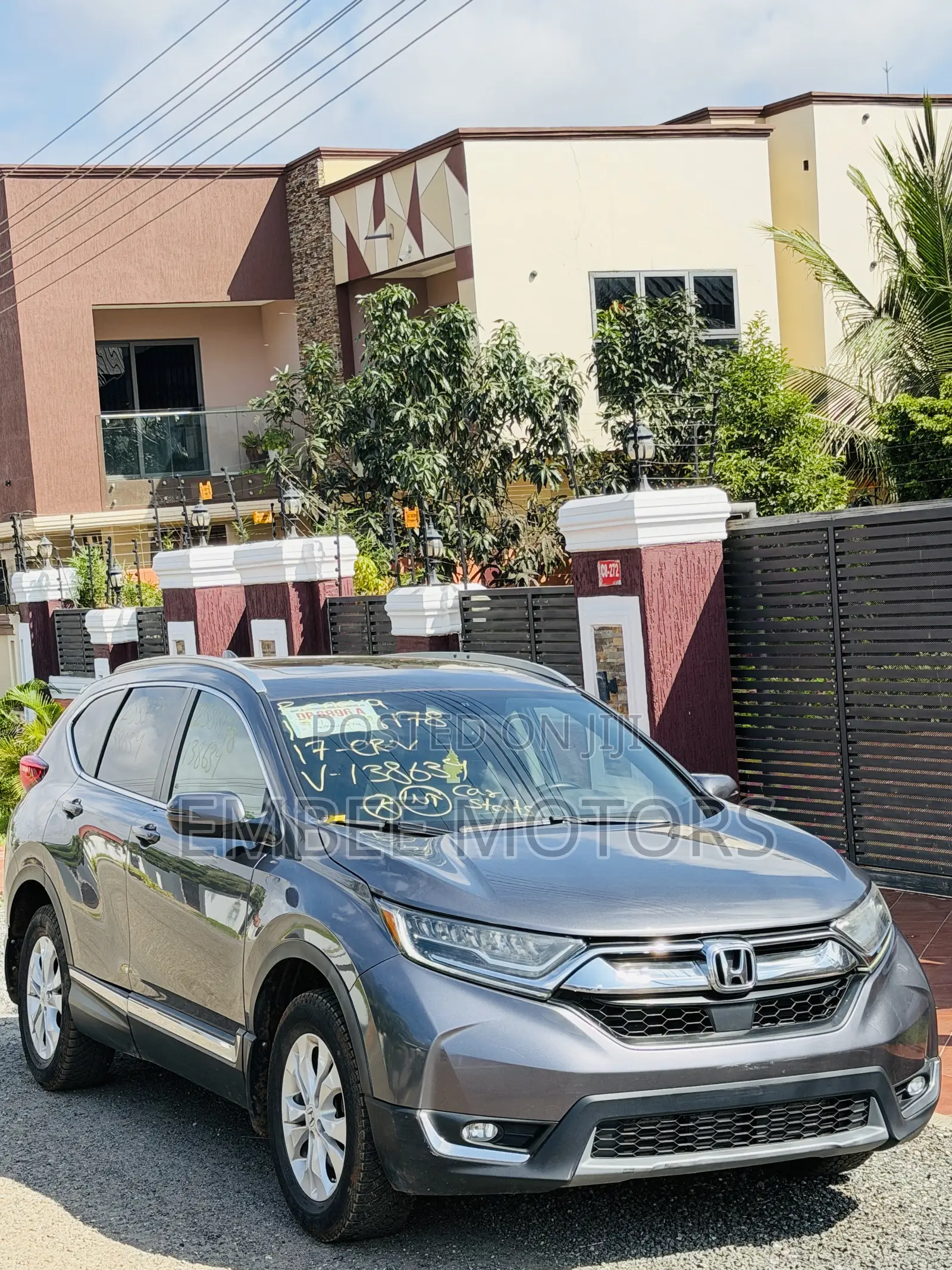 Honda CR-V Touring AWD 2018 Gray
