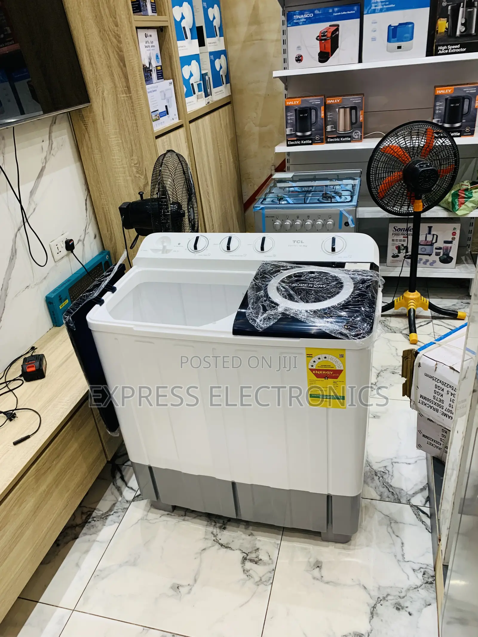 Semi Automatic Washing Machine 10.5kg Topload TCL