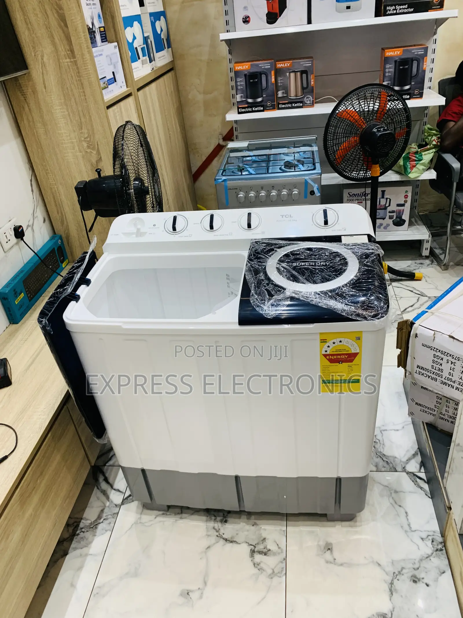 Semi Automatic Washing Machine 10.5kg Topload TCL