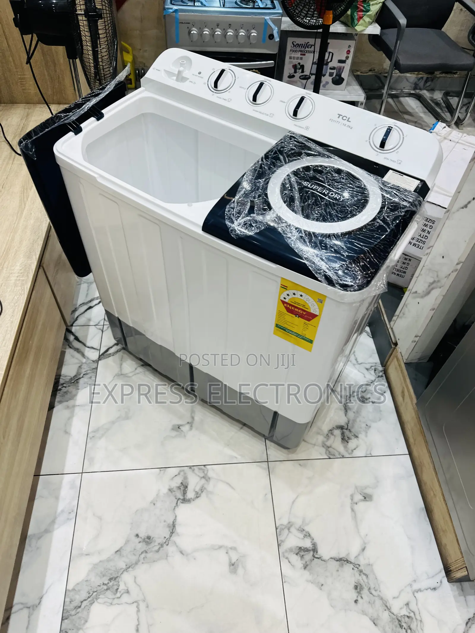 Ultra Modern Sleek TCL 10.5hp Washing Machine