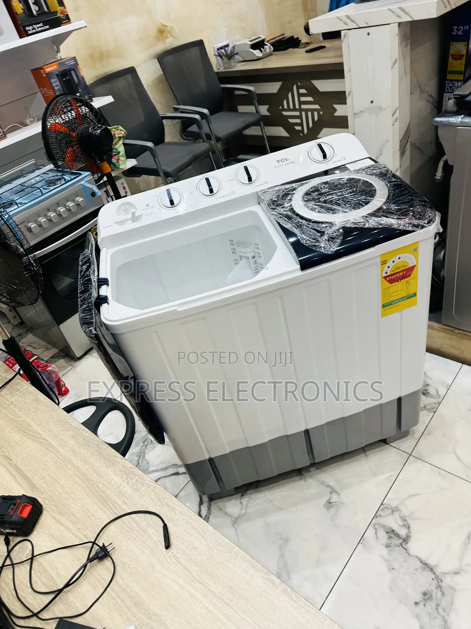 Limited Stock TCL 10.5hp Washing Machine Semi Automatic