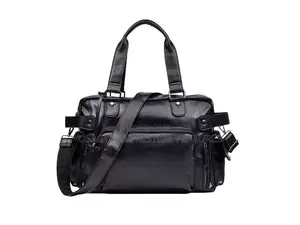 Solid Leather Duffle Bags
