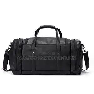 Solid Leather Duffle Bags
