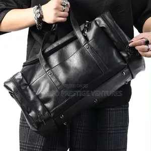 Solid Leather Duffle Bags