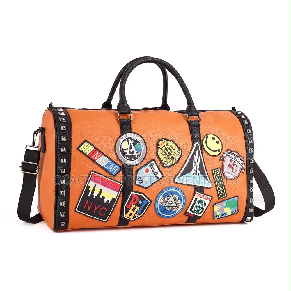 Solid Leather Duffle Bags