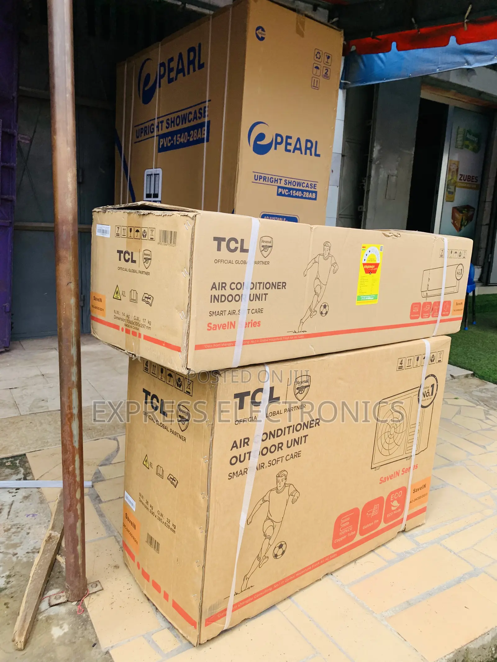 2.5hp Inverter Air Conditioner TCL White