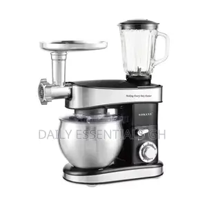 SOKANY Kitchen Master 7.5L Stand Mixer 1200W 6 Speeds