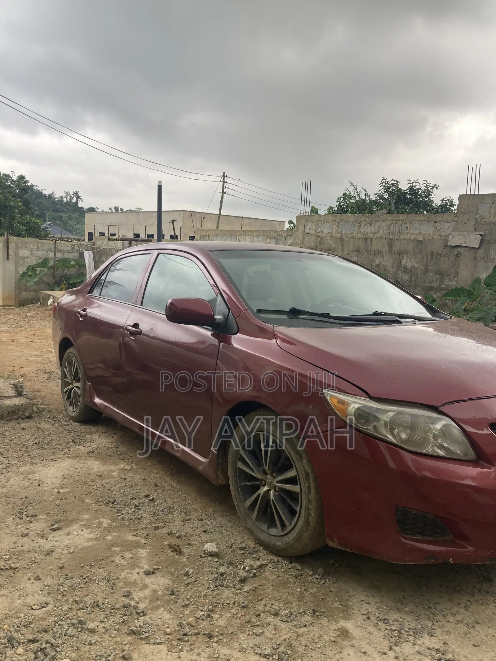 Toyota Corolla LE 4dr Sedan (1.8L 4cyl 4A) 2010 Burgundy