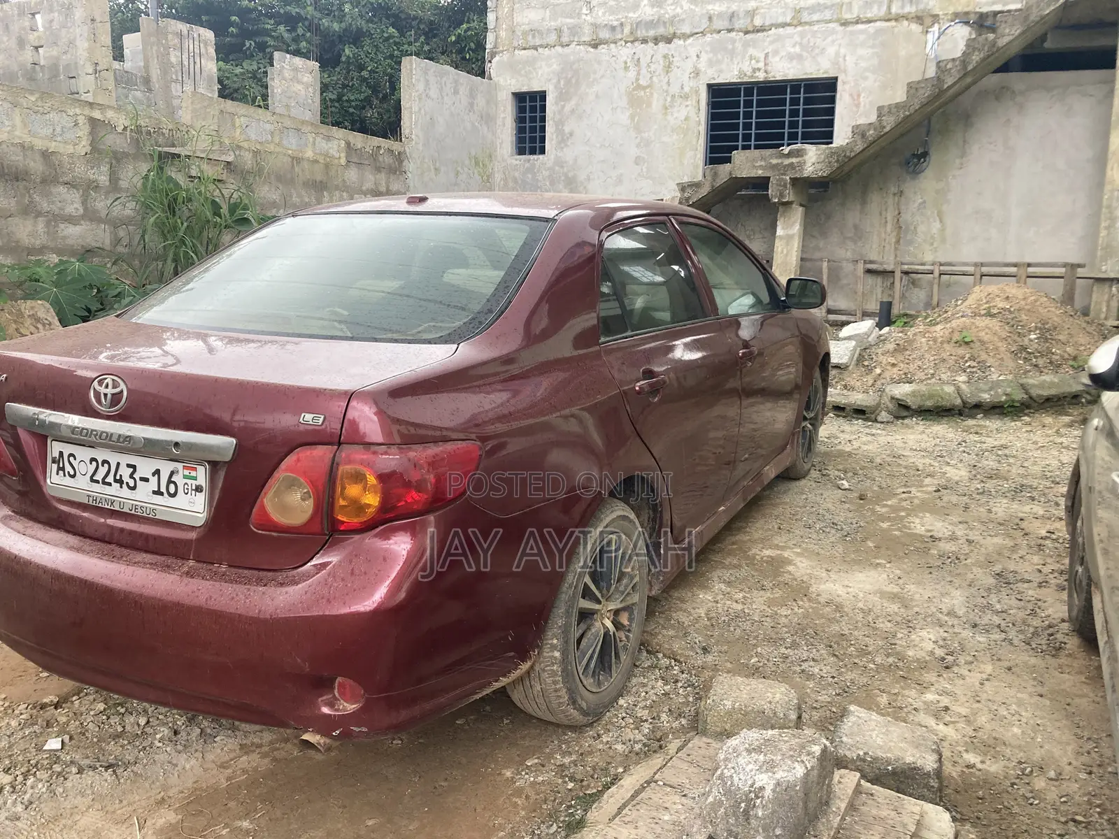 Toyota Corolla LE 4dr Sedan (1.8L 4cyl 4A) 2010 Burgundy