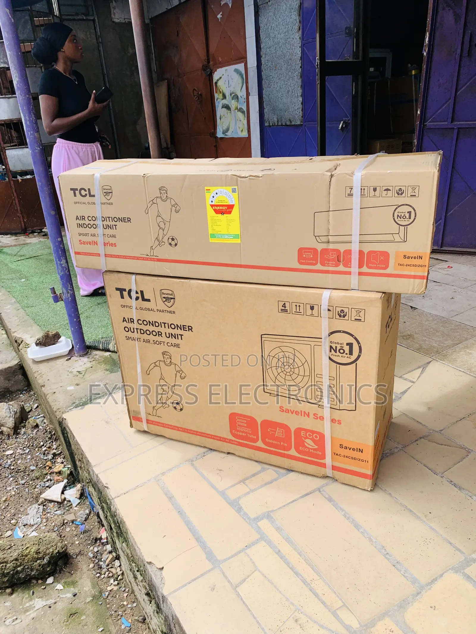 Fresh Air Flow Split Inverter TCL 2.5hp Air Conditioner