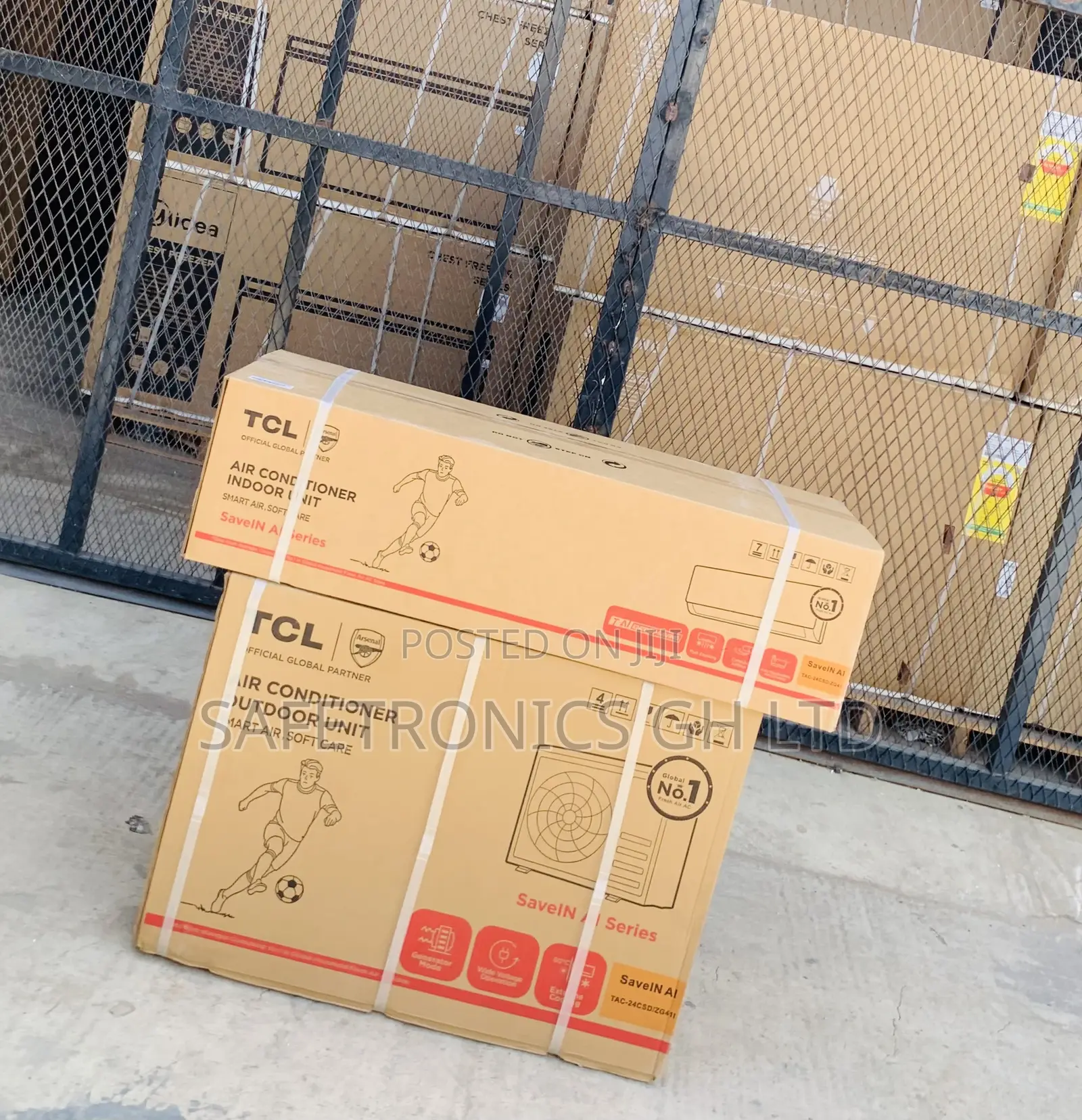 Fresh in Box TCL AC 2.5 HP R410 Inverter White Breeze