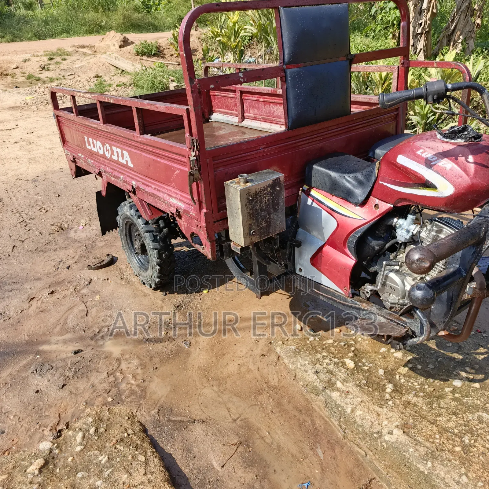 Luojia Clean Tricycle 2021 Red