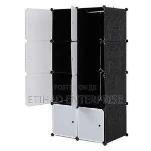 8 Cubes Plastic Wardrobe