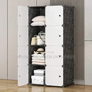 8 Cubes Plastic Wardrobe
