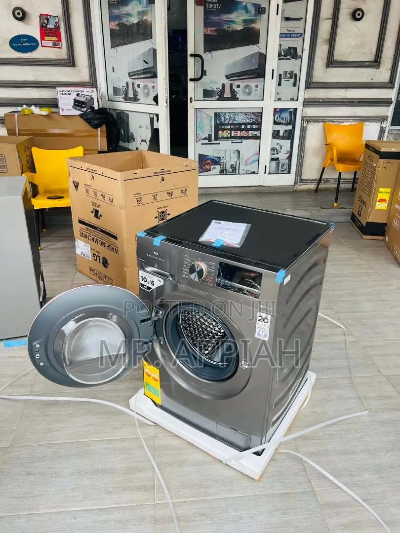 Choose Premium TCL 10.5kg Electric Washing Machine(Front Load)