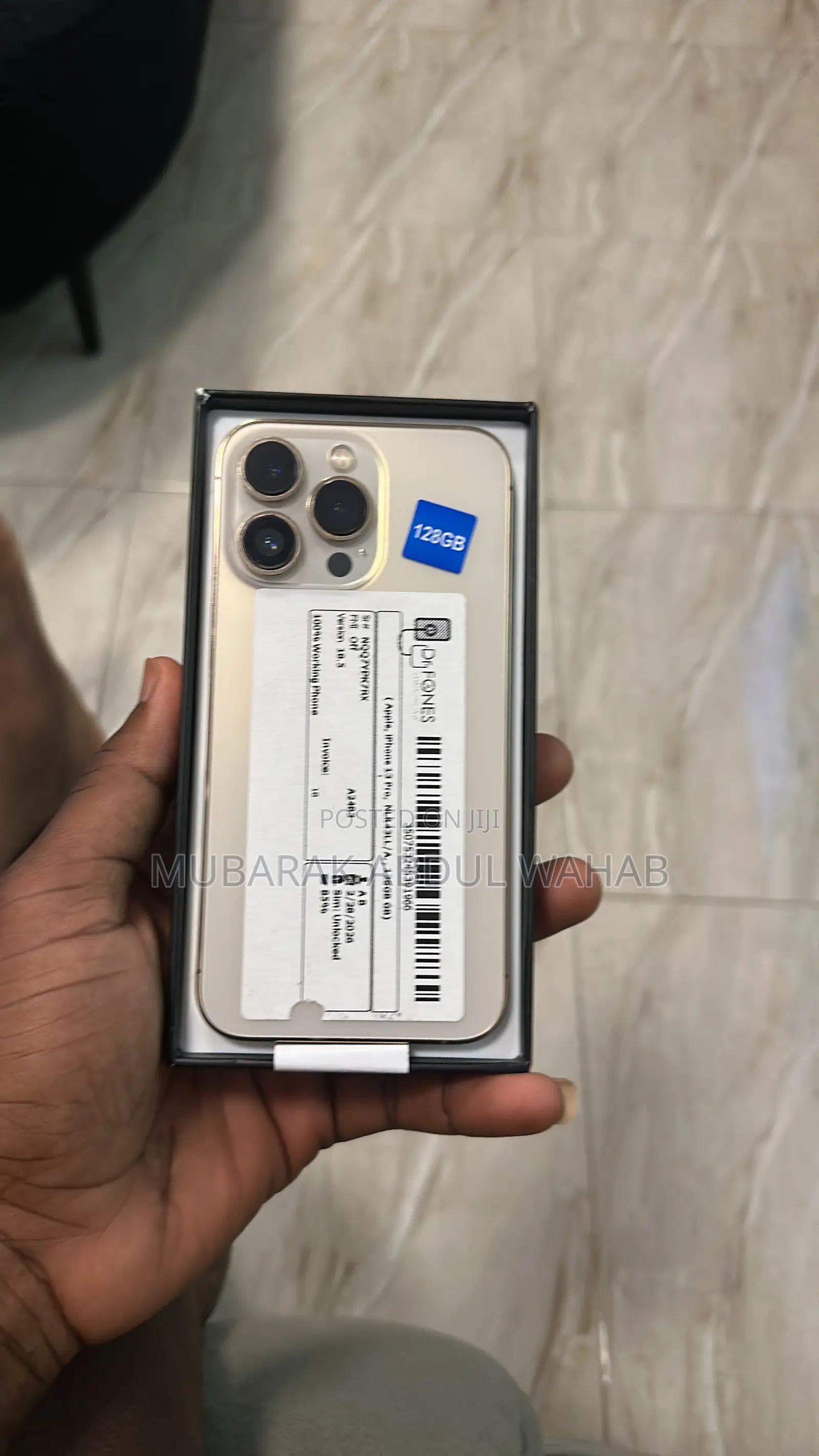 New Apple iPhone 13 Pro 128 GB Gold