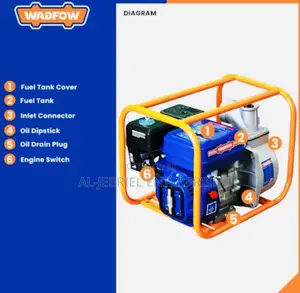 Wadfow 7.0HP Gasoline Water Pump