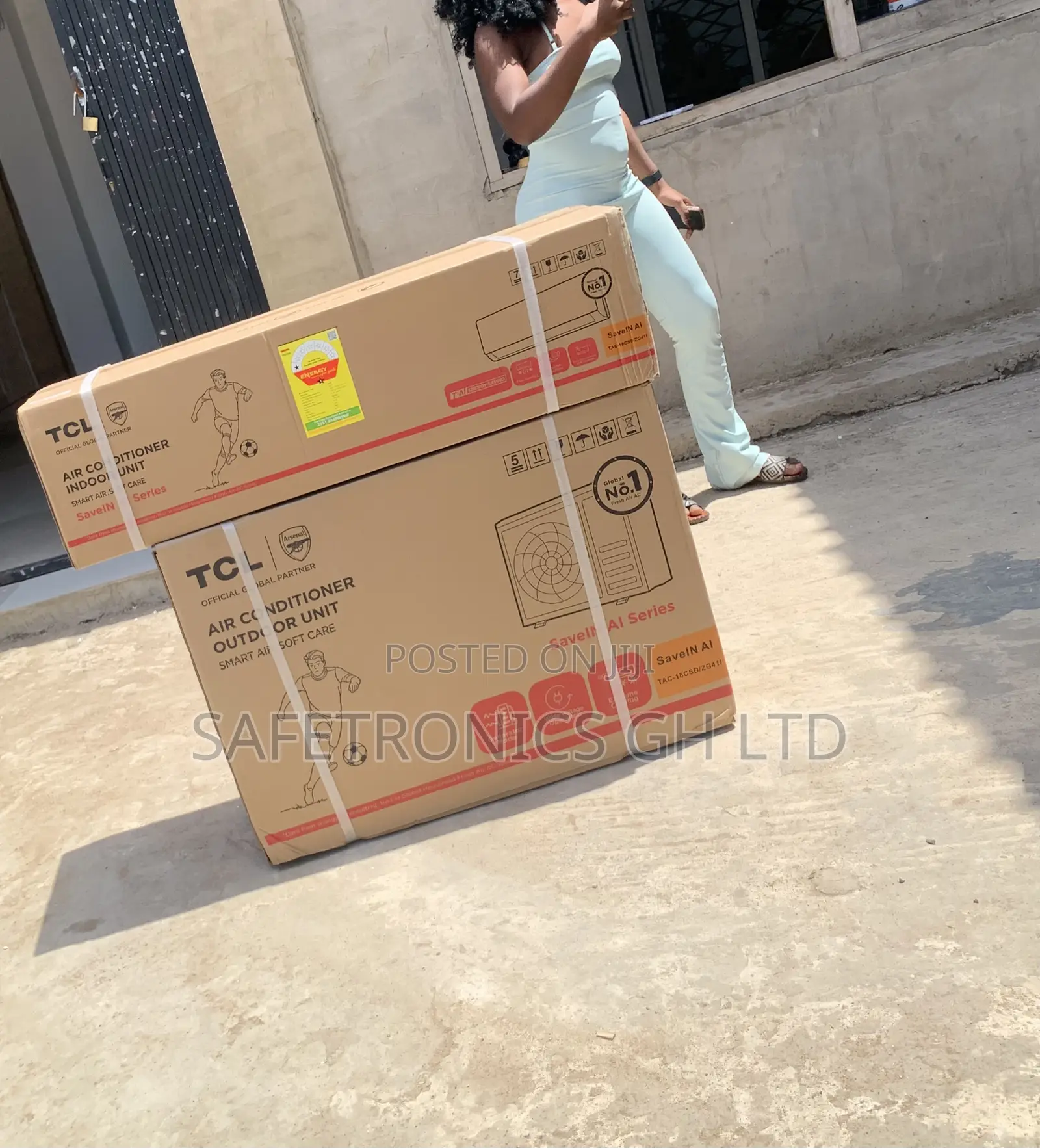 Super Best TCL AC 2.5 HP R410 Inverter White Breeze