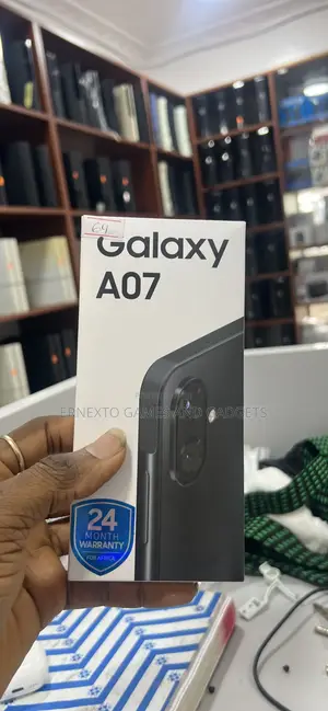 New Samsung Galaxy A07 4G 64 GB Black