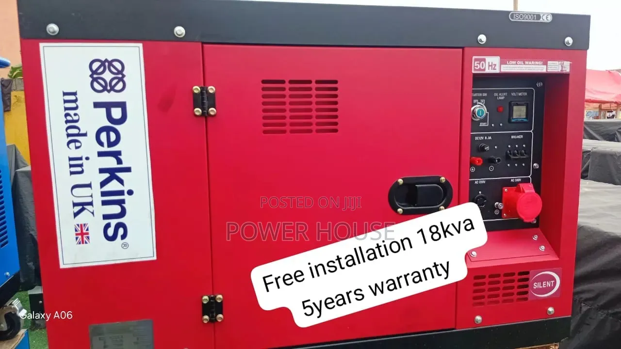 Perkins 18kVA Electric Start Diesel Generator – Best Value 18kva