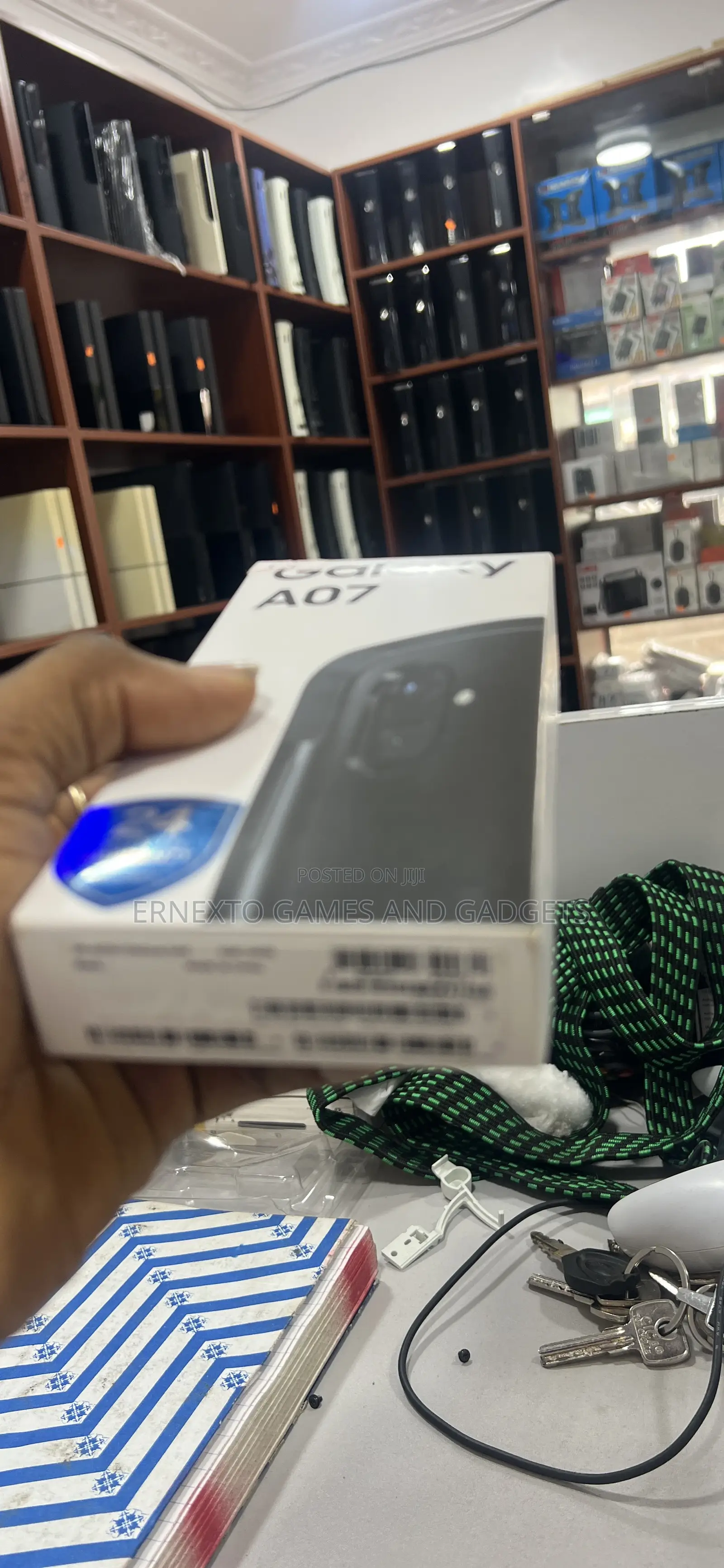New Samsung Galaxy A07 4G 64 GB Black