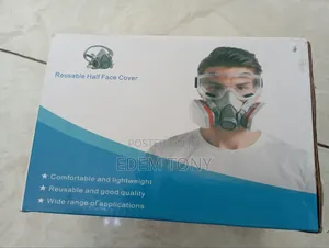 Reusable Half Face Cover Respirator Set