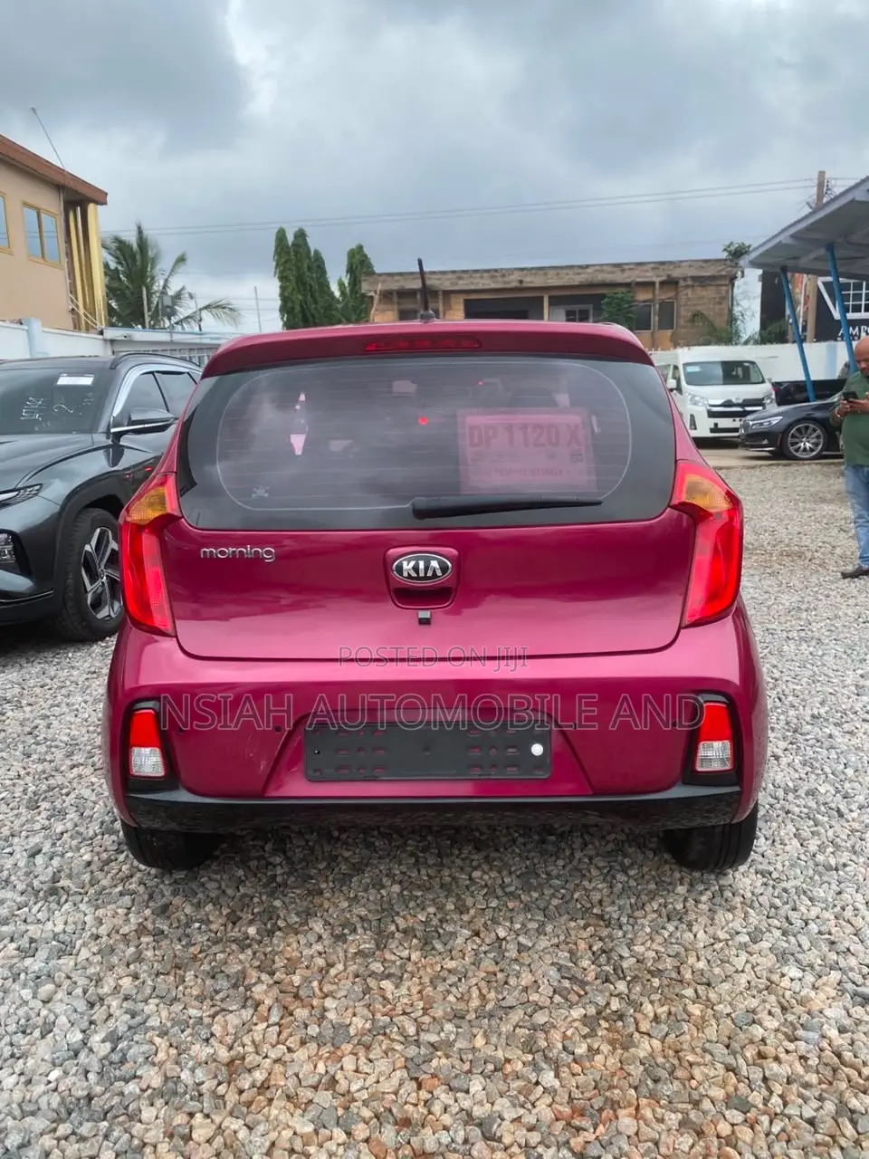 Kia Morning 2015 Pink