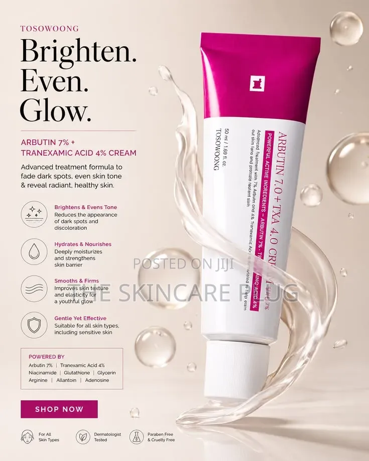Tosowoong Arbutin 7.0 + TXA 4.0 Cream