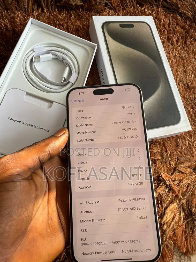 Apple iPhone 15 Pro Max 512 GB Gray