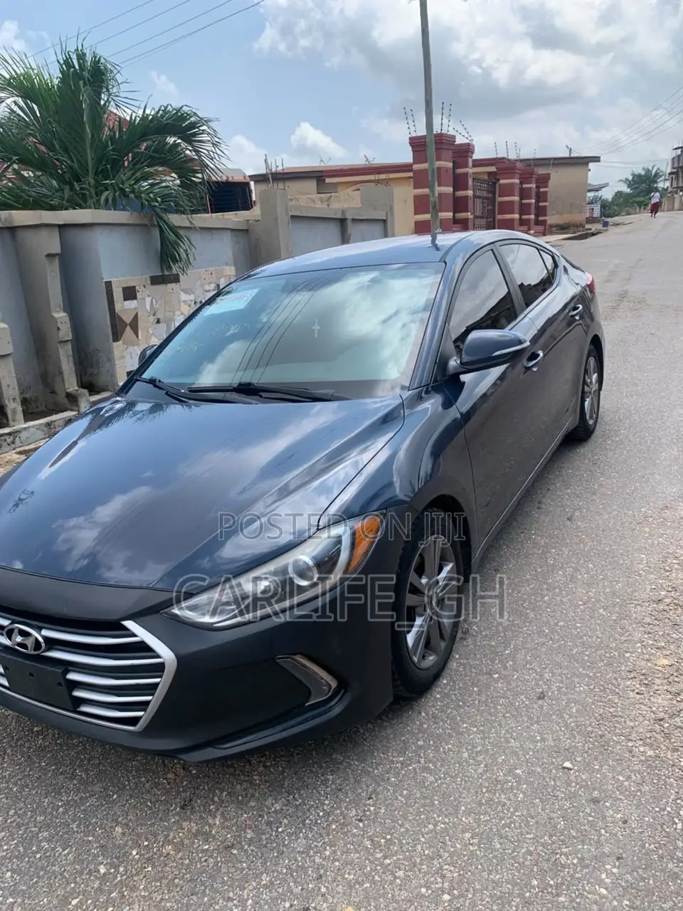 Hyundai Elantra ECO Sedan FWD (1.4L 4cyl 7A) 2017 Blue