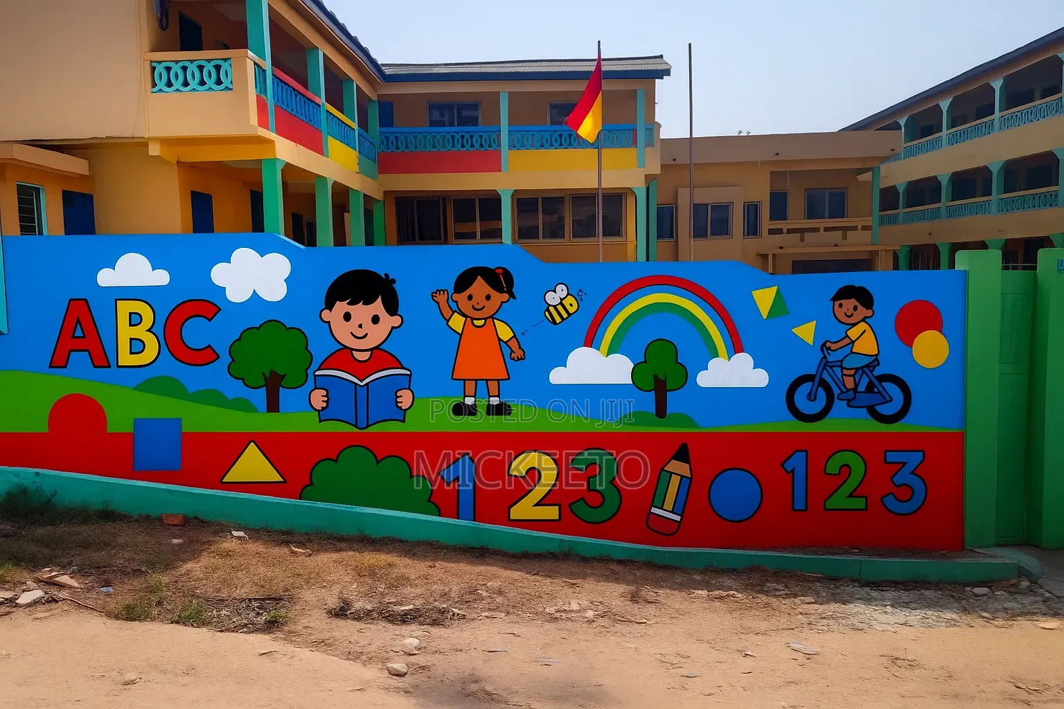 School Mural Painting