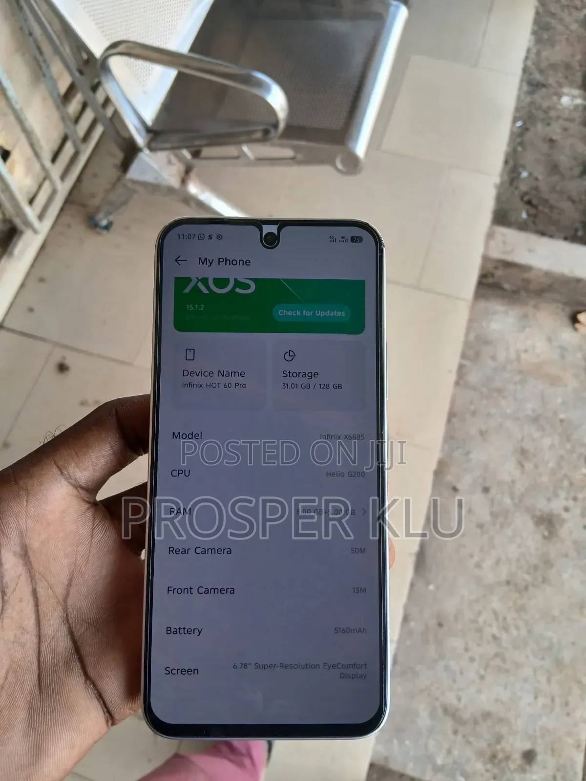 Infinix Note 60 Pro 256 GB Orange