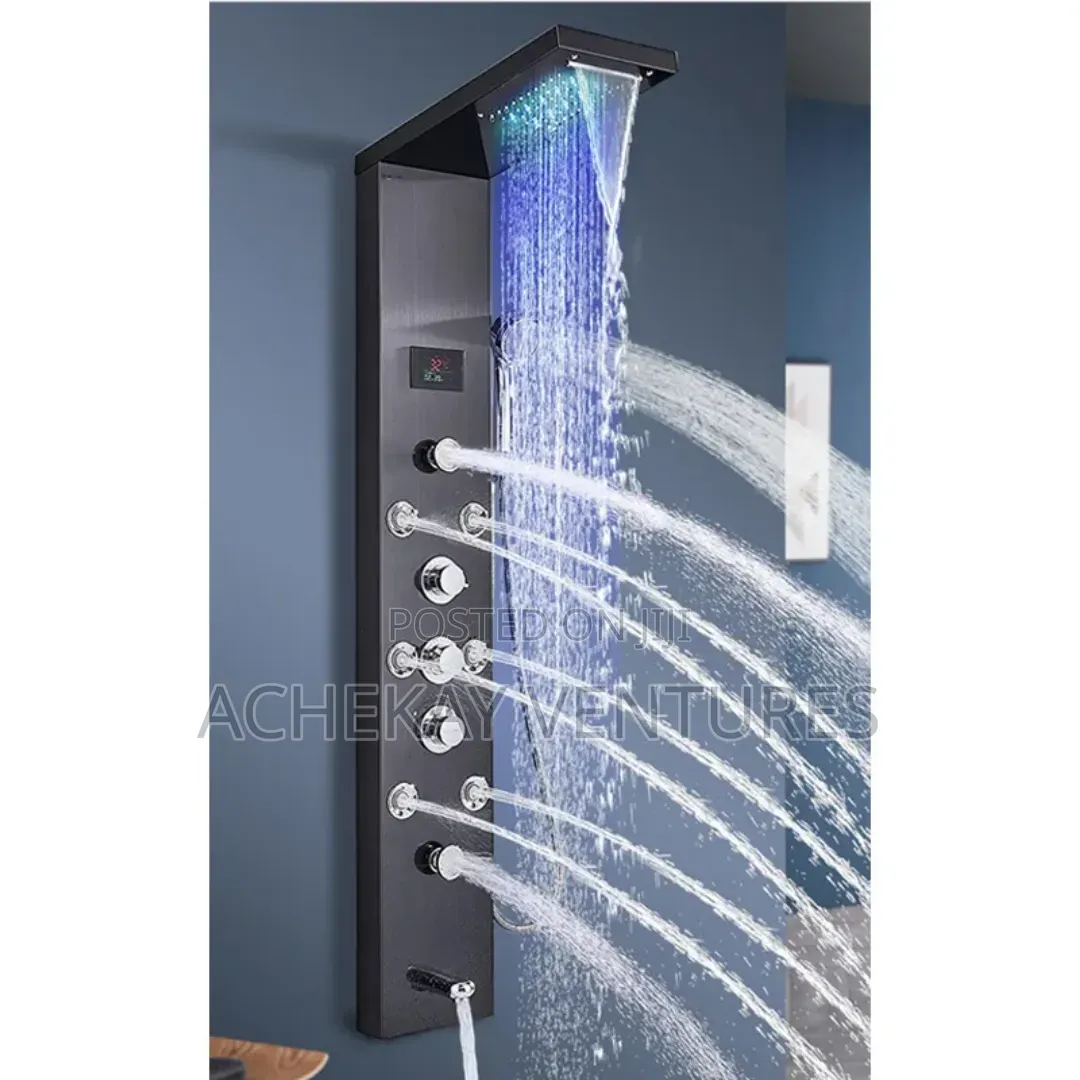 Spa Digital Shower Display Screens Shower Mixer Set