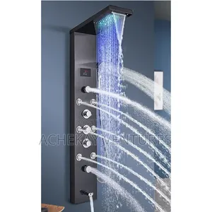 Spa Digital Shower Display Screens Shower Mixer Set