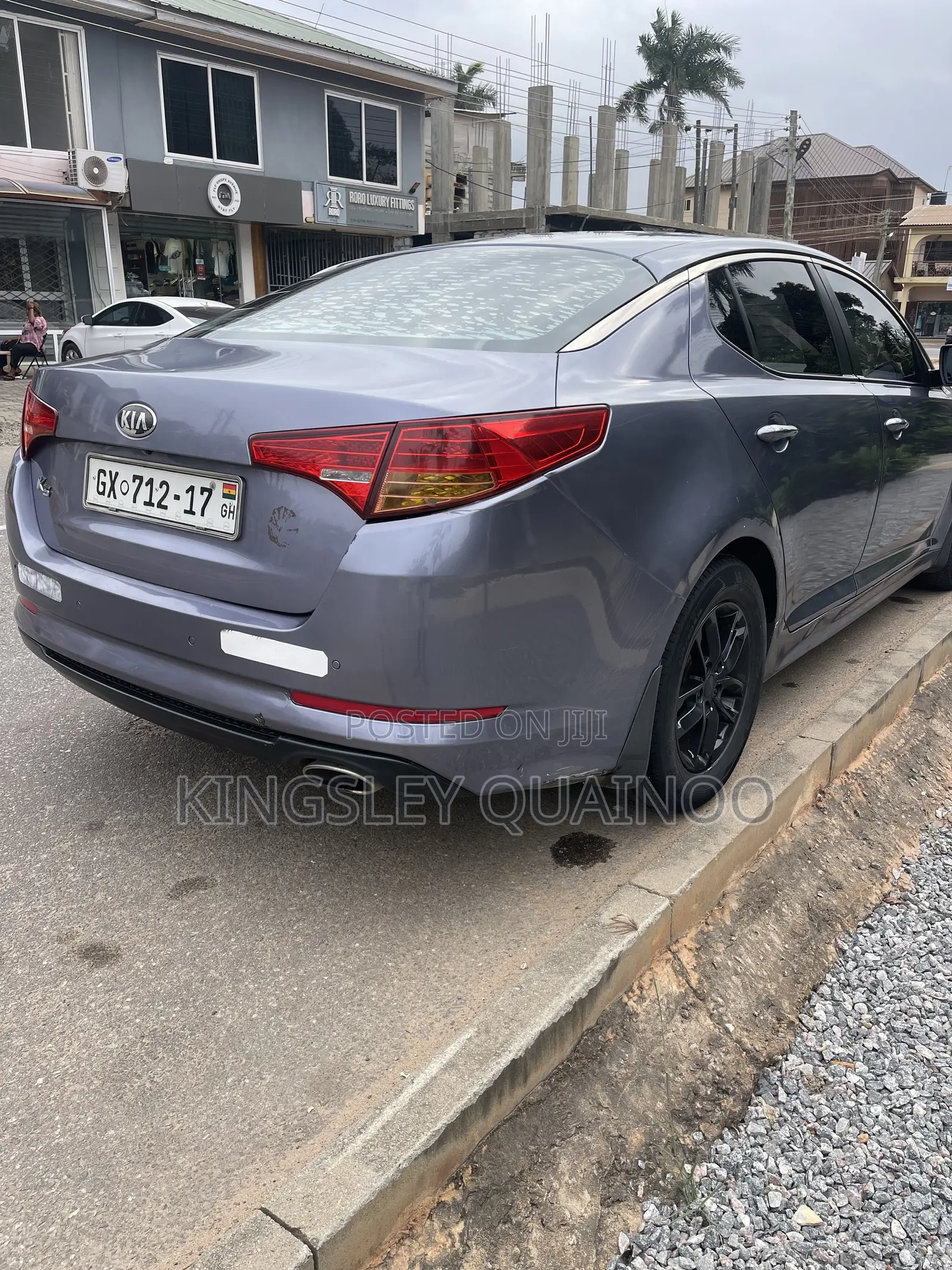 Kia K5 2013 Gray