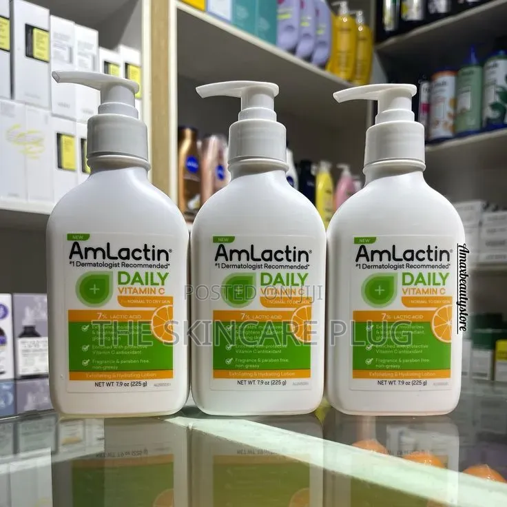 Amlactin Vitamin C Body Lotion With 7% Lactic Acid