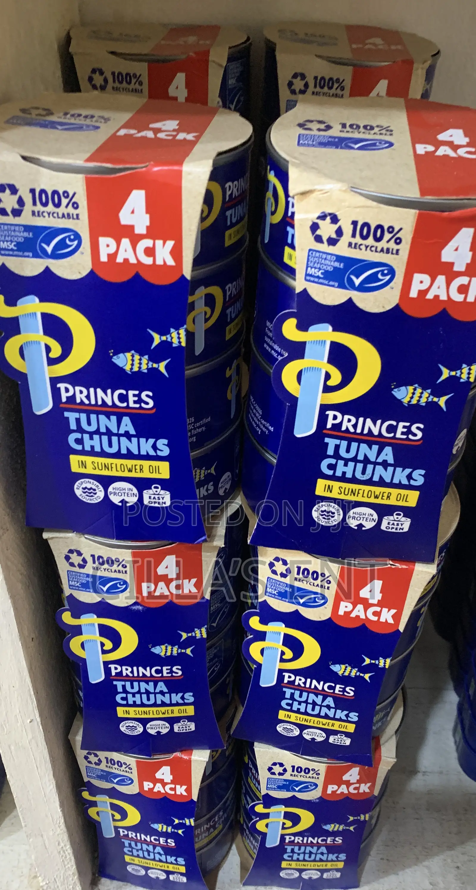 Princess Tuna Chunks in Sunflower Oil